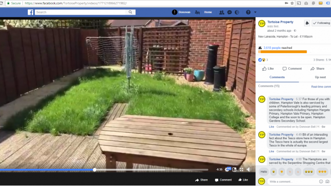 Facebook Live Tour New Lakeside