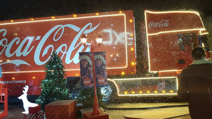 Coca Cola Lorry 2018